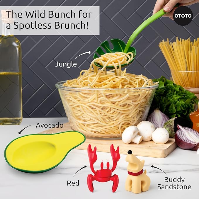 OTOTO Avocado Spoon Rest for Stove Top - Image 8