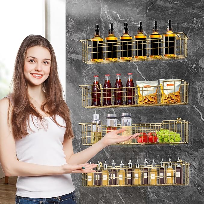Spice Rack, Spice Holder Shelf Saving Space - Image 2