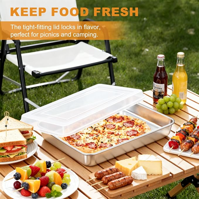 Stainless Steel Baking Pan - Image 6