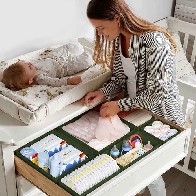 DIMJ Drawer Organizer Clothes - Image 2