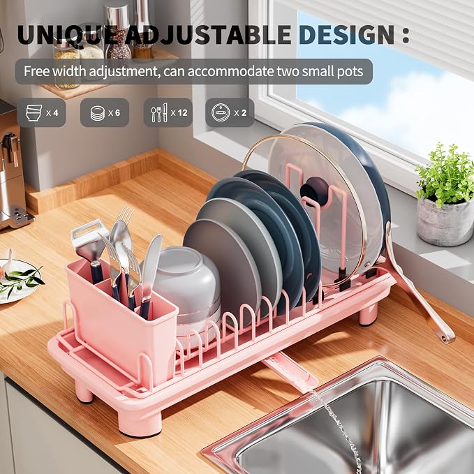 SanDream Small Dish Drying Rack - Image 4
