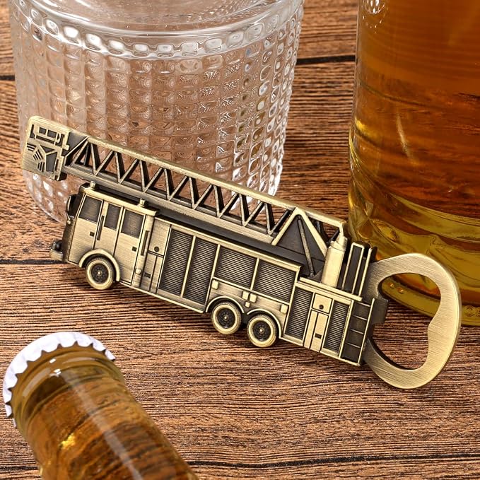 Fire Truck Bottle Opener – Firefighter Gifts - Image 5