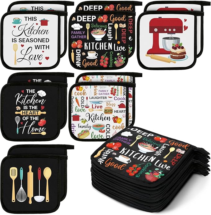 Bencailor 12 Pcs Pot Holders by Bencailor