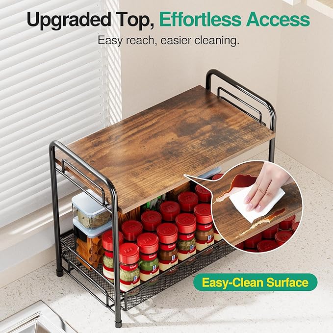 Spice Rack Organizer for Countertop - Image 2