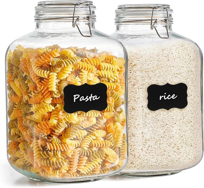 ComSaf 5L Square Glass Jars by ComSaf