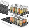 SpaceAid Pull Out Spice Rack Organizer by SpaceAid