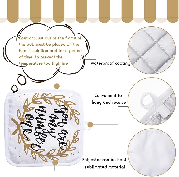 Patelai 50 Pieces Blank Sublimation Oven Mitts Set Include Blank Sublimation - Image 5