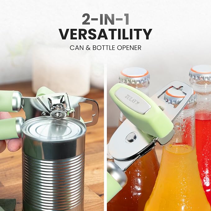 Zulay Kitchen Heavy Duty Stainless Steel Can Opener Manual - Image 7
