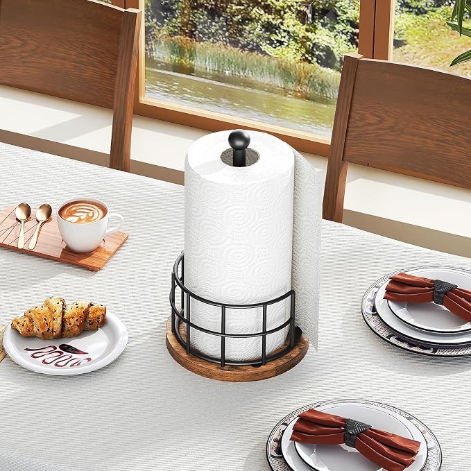 YATINEY Paper Towel Holder, Kitchen Paper Towel Holder - Image 2