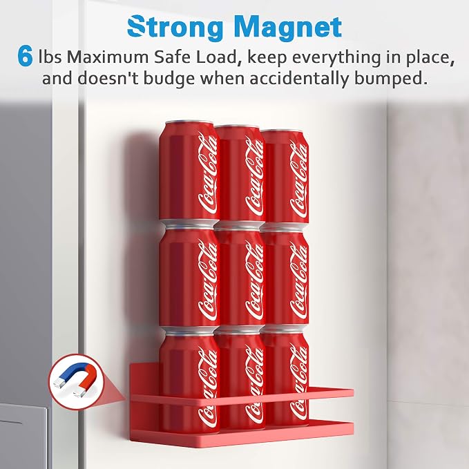 Magnetic Spice Rack, Strong Magnetic Shelf - Image 3