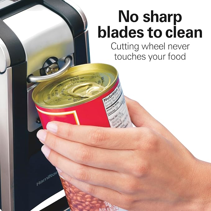 Hamilton Beach Smooth Edge Electric Automatic Can Opener - Image 4