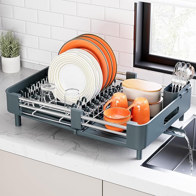Urackify Stainless Steel Dish Drying Rack by Urackify
