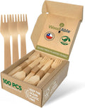 Disposable Wooden Cutlery Set by WoodAble