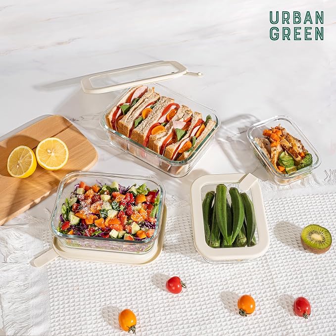 Urban Green Glass Food Storage Containers - Image 6
