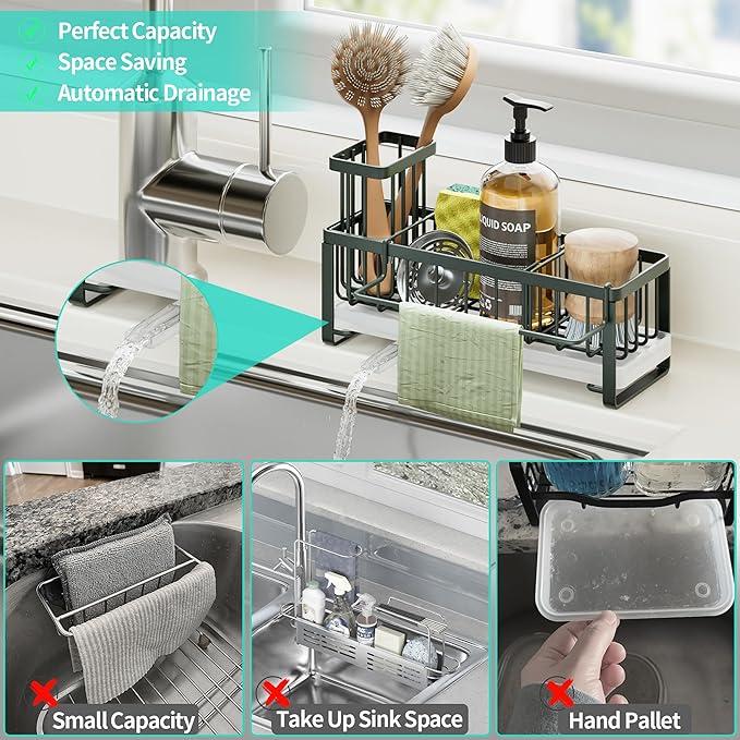 HapiRm Sponge Holder for Kitchen Sink - Image 7