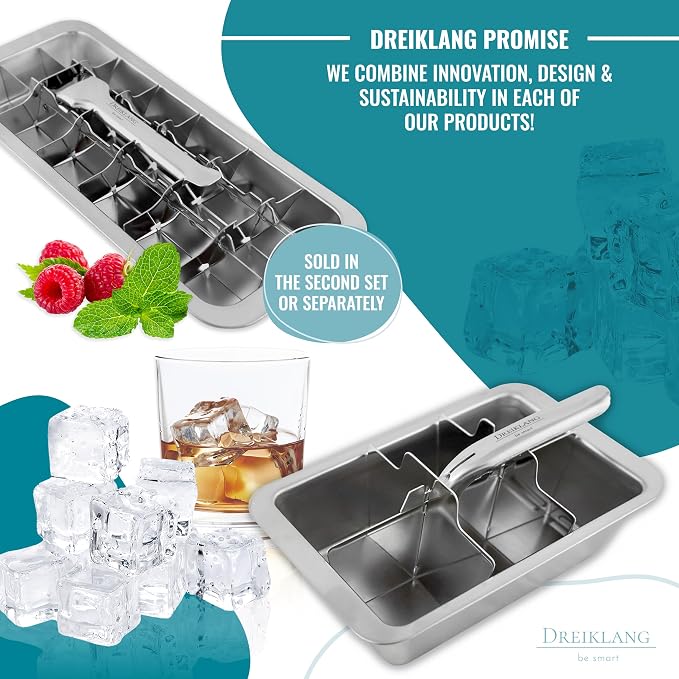 Stainless Steel Polished Ice Cube Tray - Image 7