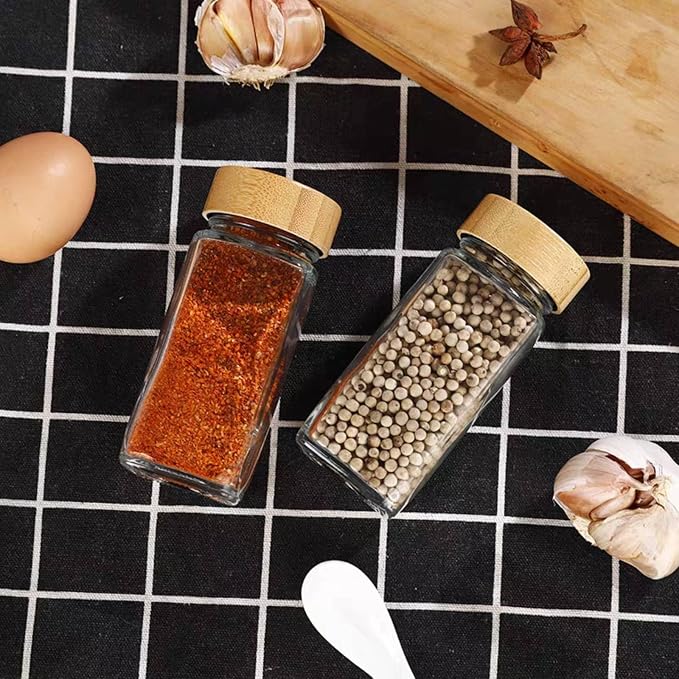 Glass Spice Jars with Label - Image 6