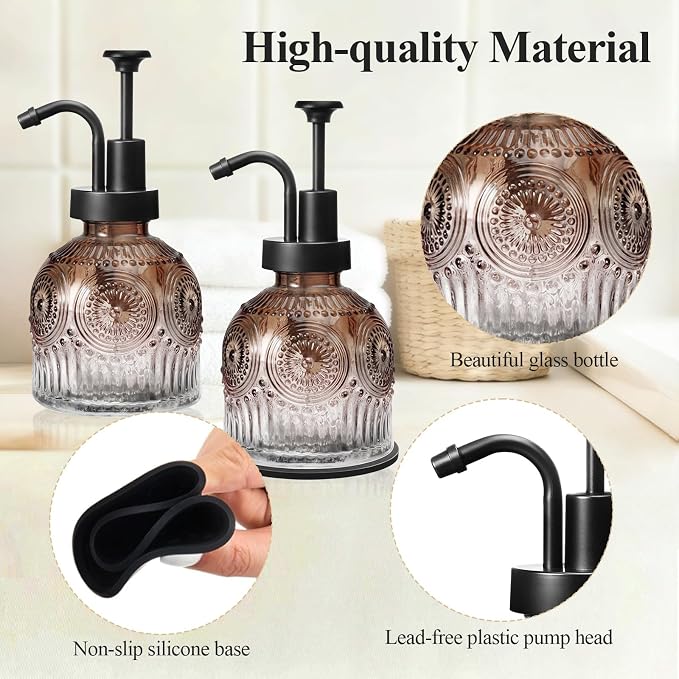 SheeChung Vintage Soap Dispenser, Kitchen Dish Soap Dispensers - Image 6
