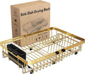 MAJALiS Dish Drying Rack Over The Sink, Expandable Stainless Steel Dish Drainer by MAJALiS