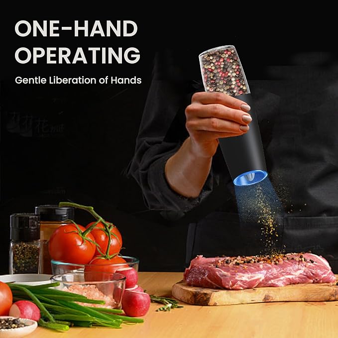 Rechargeable Salt And Pepper Grinder - Image 2