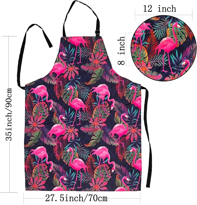 Adjustable Waterproof Apron Bib Apron - Image 7