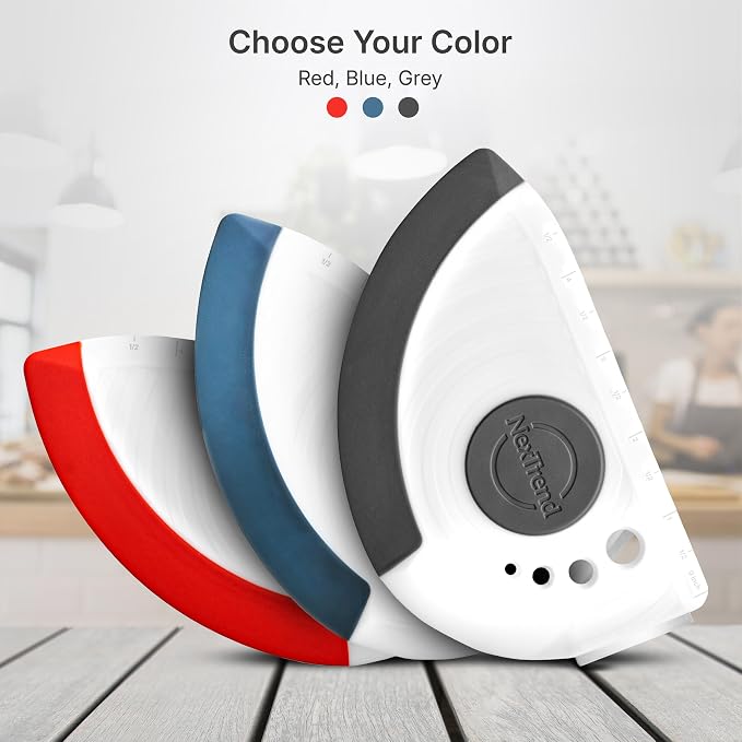 5-in-1 Dough Scraper & Flexible Bowl Scraper by Nextrend, Bread Scraper - Image 7