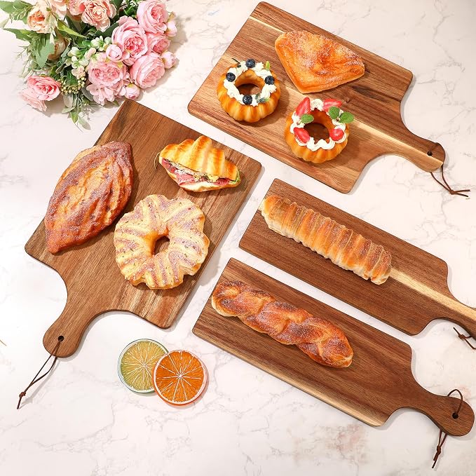 Tanlade 6 Pcs Wood Cutting Board Set Cutting Board - Image 5
