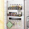 Aufworld Magnetic Spice Rack for Refrigerator, 3 Pack Magnetic Shelf, Moveable by Unknown