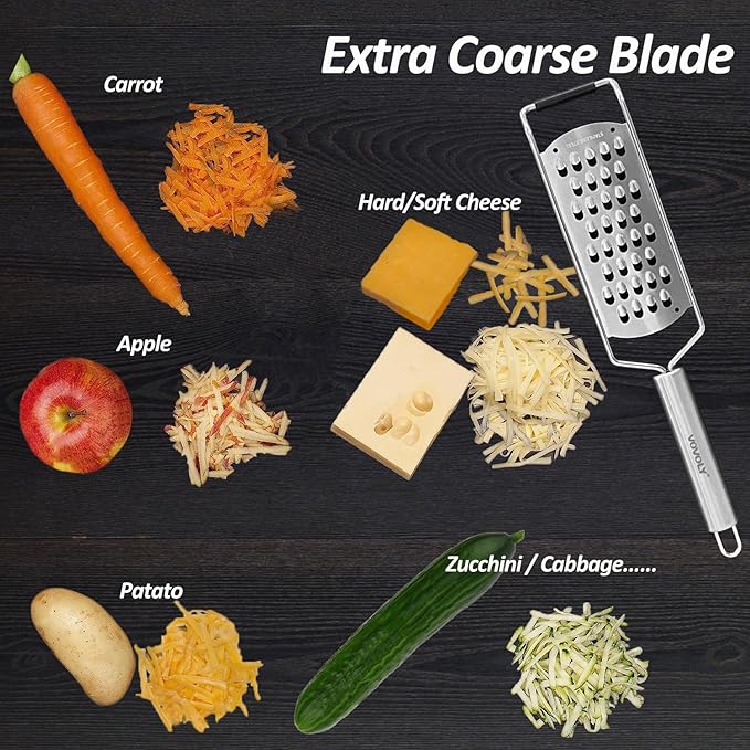 Professional Zester Grater Extra Coarse - Image 2