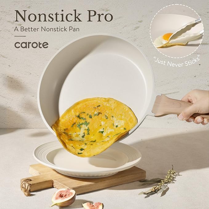 CAROTE ICE 35pcs Pots and Pans Set, Nonstick Cookware Sets - Image 3