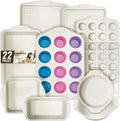 Baking Pans Set Nonstick, Stackable Bakeware Sets by AIVIKI