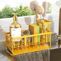 Cisily Lemon Yellow Sink Caddy Organzier by CISILYHOMELIFE
