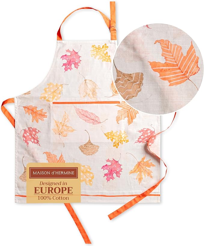 Maison d' Hermine 100% Cotton Apron by MaisondHermine