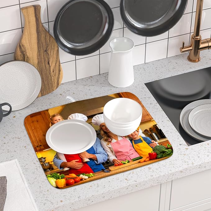 Custom Personalized Dish Drying Mat - Image 6