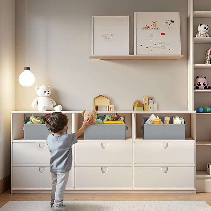DIMJ Closet Storage Bins 6 Pack - Image 3