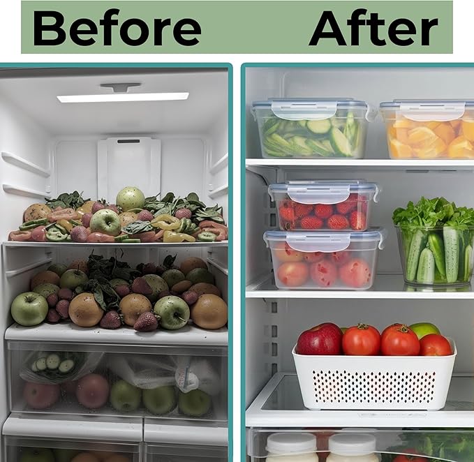 5 Pack Large Fruit Storage Containers - Image 6