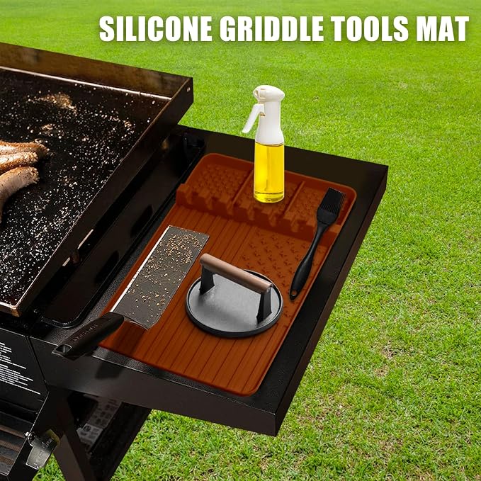 2 PCS Silicone Grill Mat Compatible - Image 5