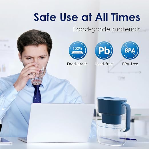 Waterdrop PT-07C Water Filter Pitcher, NSF Certified, 200-Gallon Long-Life - Image 8