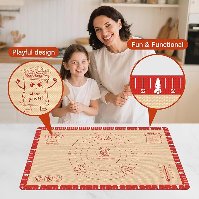 Extra Thick Silicone Baking Mat - Image 3
