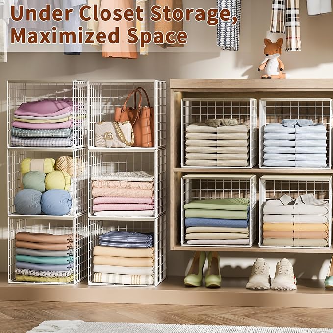 4 Pack Closet Organizers and Storage - Image 6