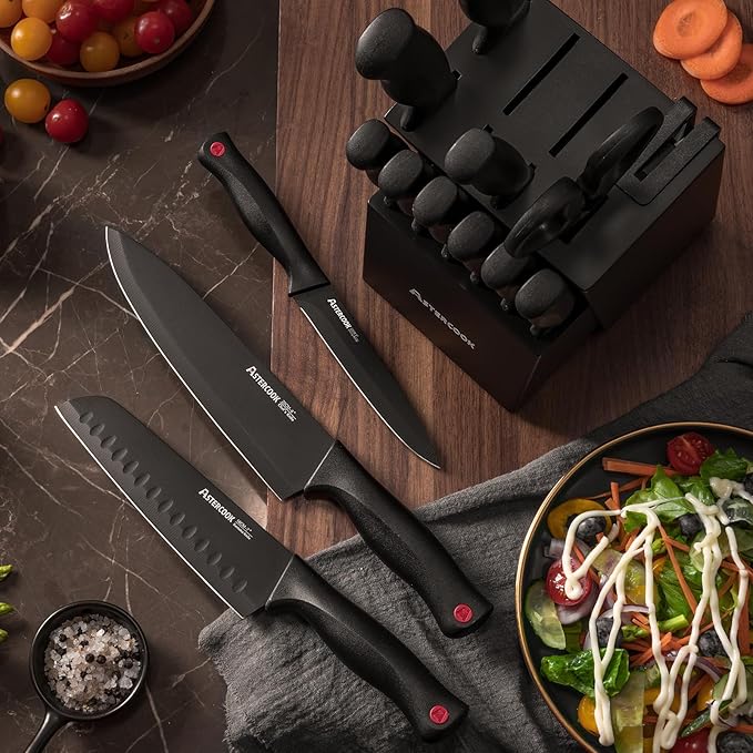 Knife Set, Astercook 15 Pieces Knife Sets - Image 7