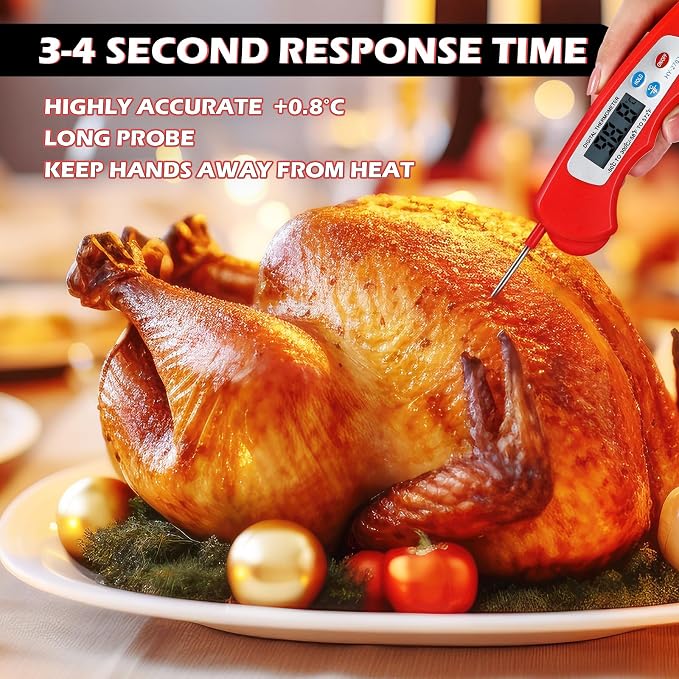 Xuhal 12 Pcs Digital Meat Thermometer - Image 4