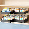 Nieifi Spice Organization for Cabinet-Vertical Spice Rack Pull Out-Spice Rack by Nieifi