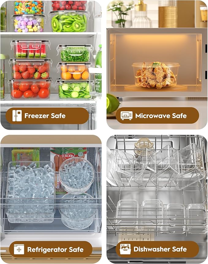 40 PCS Food Storage Containers - Image 5