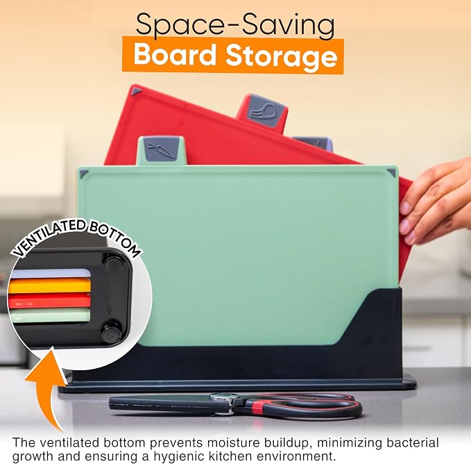 4-Piece Non-Toxic Cutting Board Set - Image 2