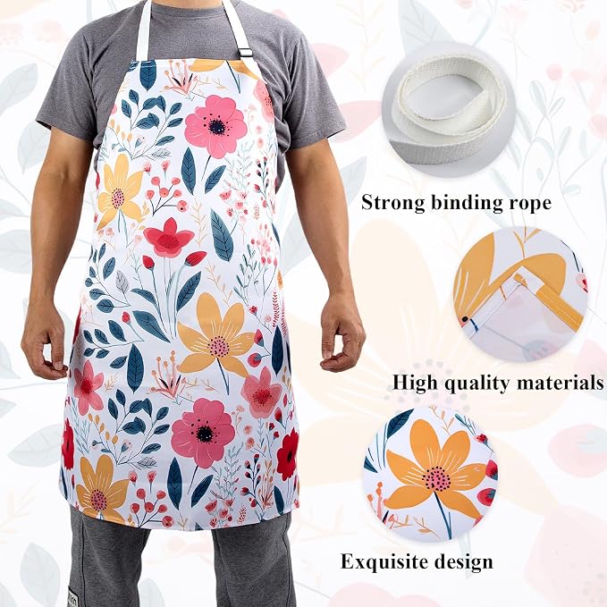 6 Pcs Kitchen Stuff Accessories, Kitchen Oven Mitts and Pot Holders Sets - Image 4