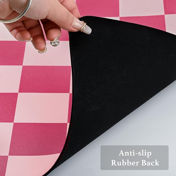 Ohocut Checkered Dish Drying Mat - Image 7