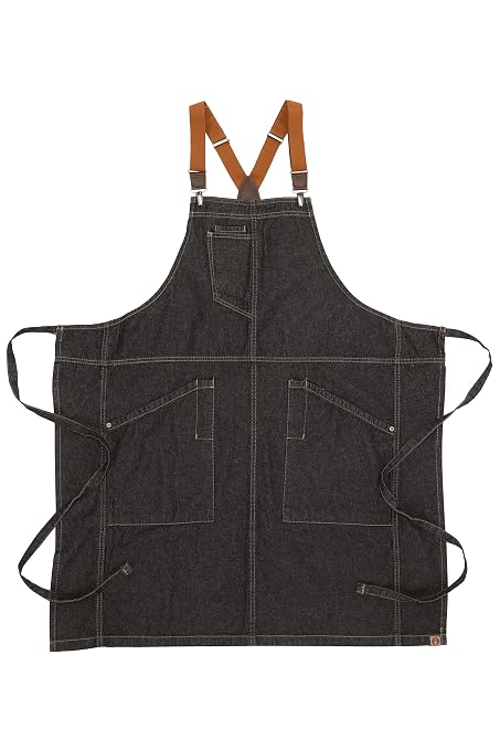 Chef Works Unisex Berkeley Bib Apron, One Size - Image 6