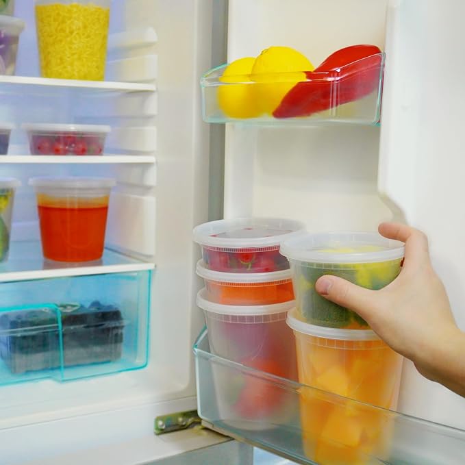 TashiBox 50 Sets 16 Oz Plastic Deli Containers - Image 6