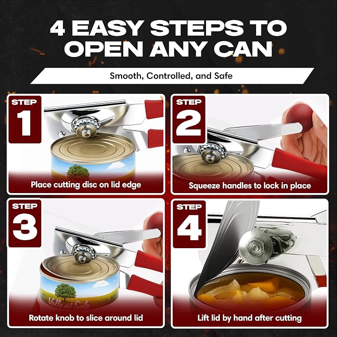 Chef Master Commercial Can Opener Heavy Duty - Image 6